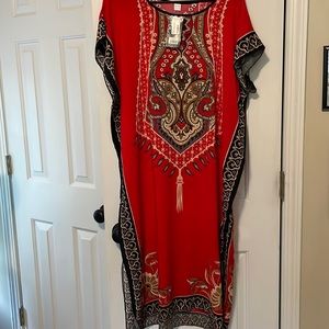 Red kaftan